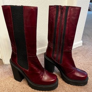 Free People platform boots!